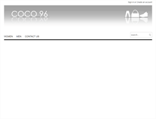 Tablet Screenshot of coco96.com